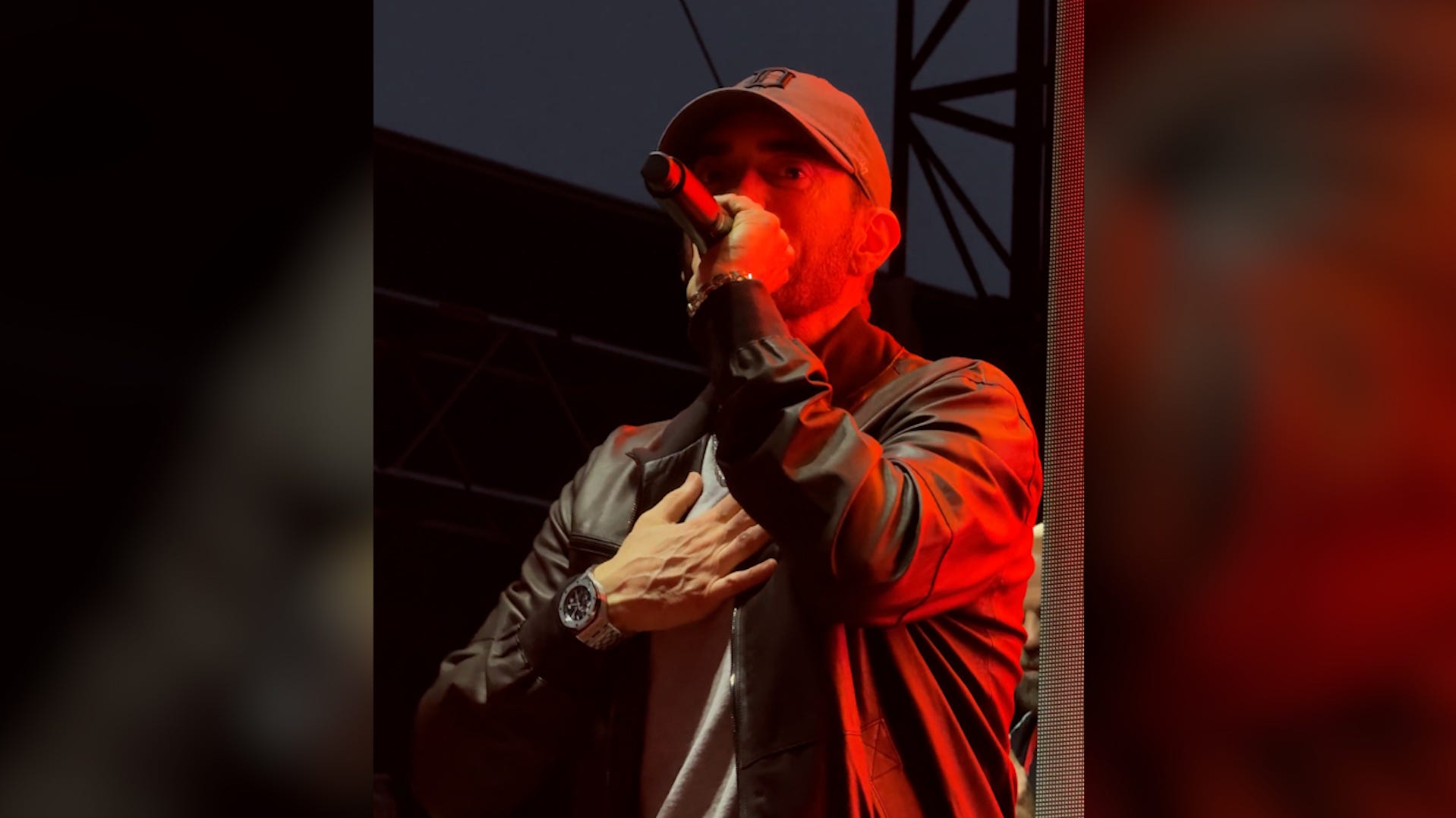 Eminem surprises fans at 'Stans' documentary premiere in New York