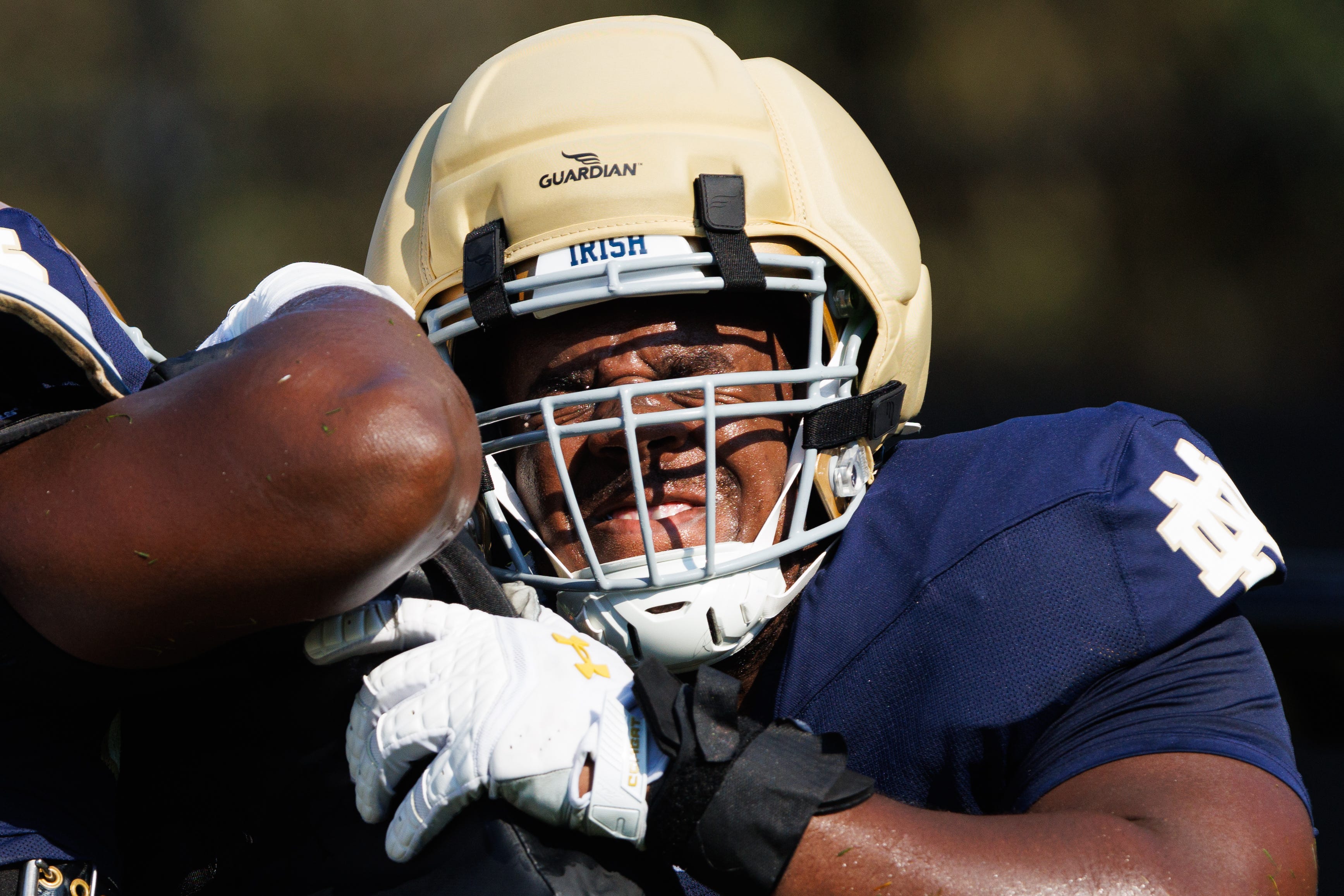 Tennessee Titans sign Notre Dame football free agent OT Aamil Wagner