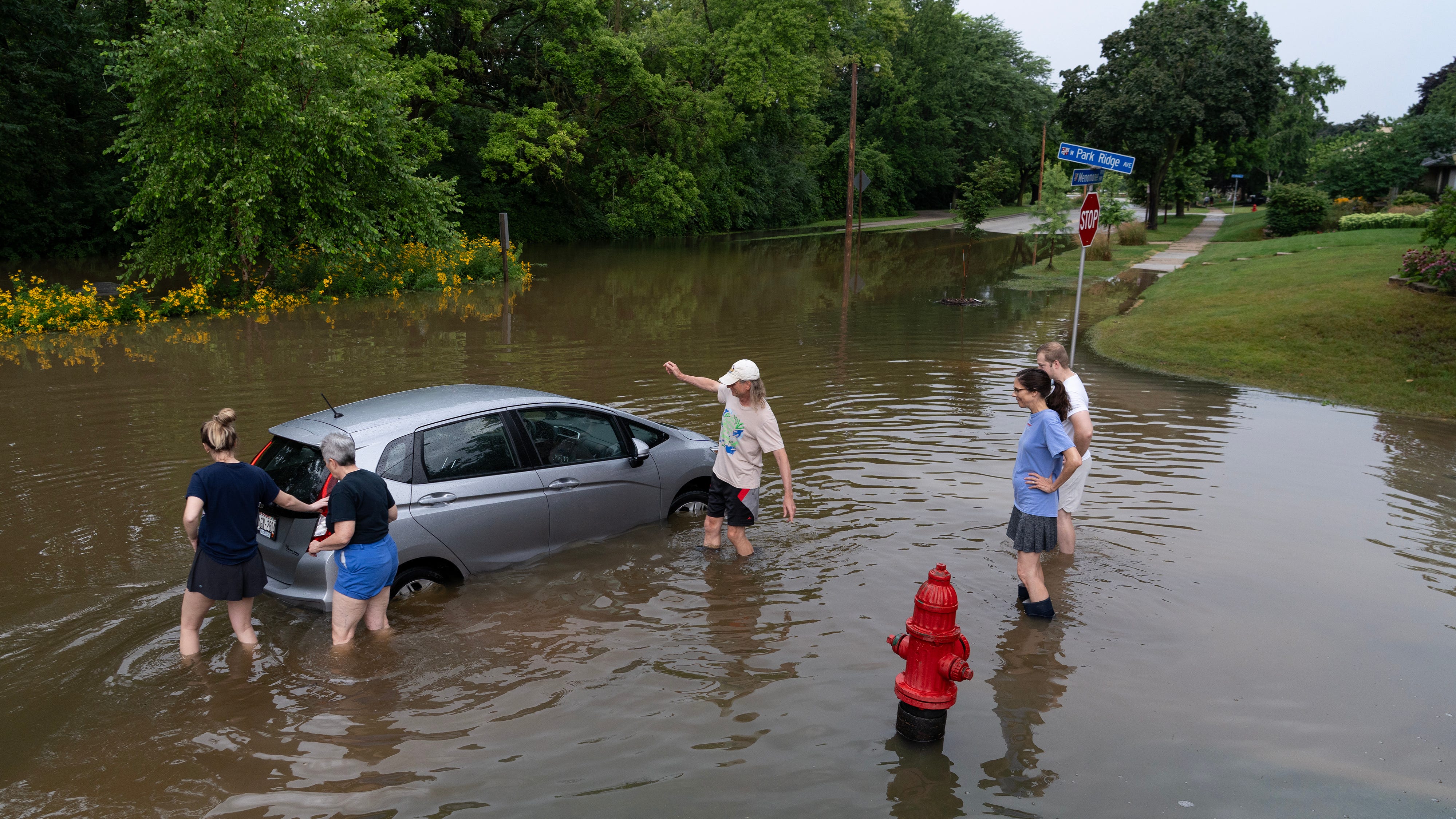 Record rainfall leads to widespread flash flooding in Milwaukee