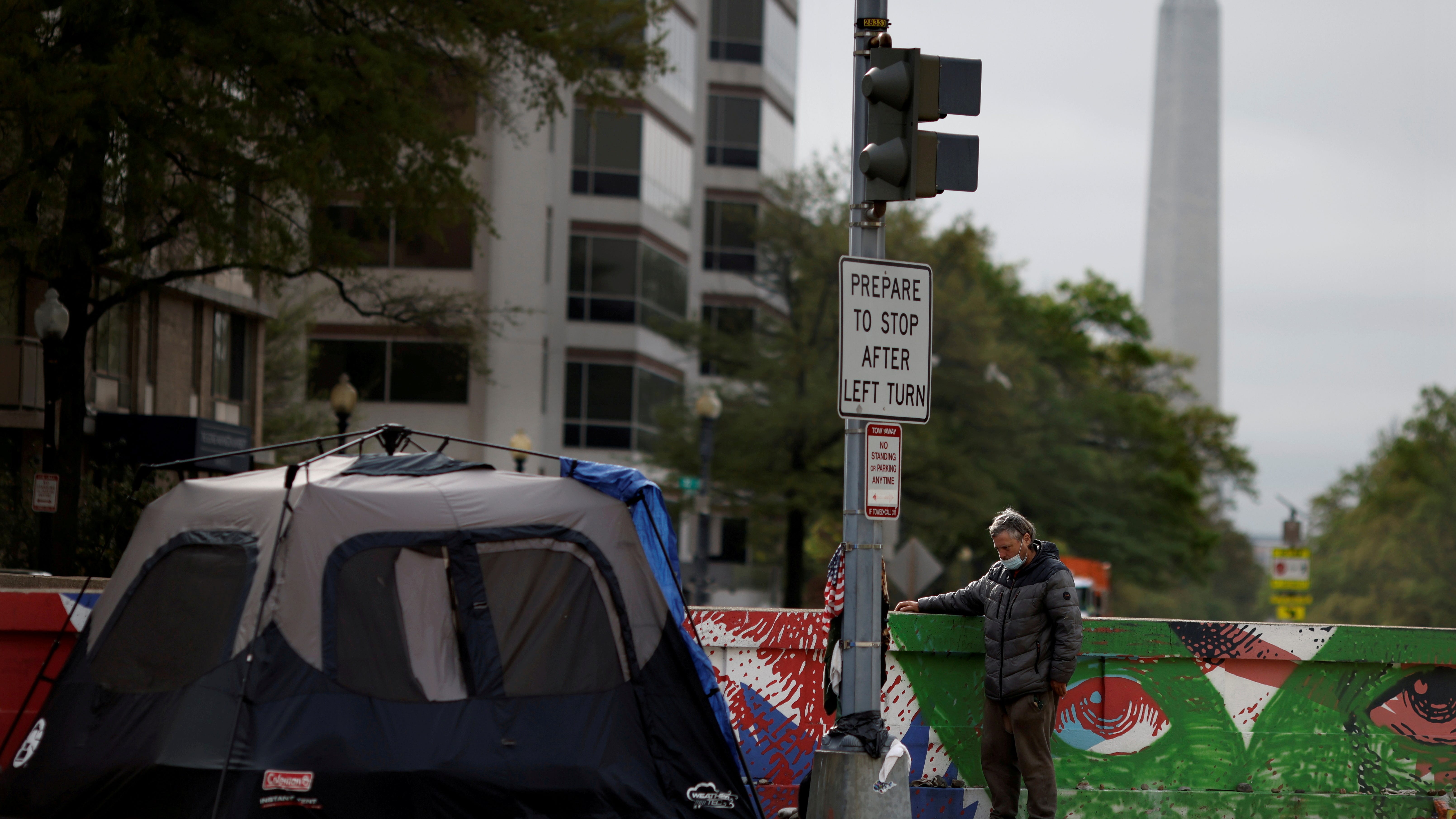 Trump says homeless people in DC 'have to move out IMMEDIATELY'