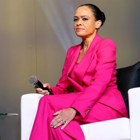 Linsey Davis speaks onstage at the 2025 Essence Festival of Culture presented by Coca-Cola at Ernest N. Morial Convention Center on July 5, 2025, in New Orleans.