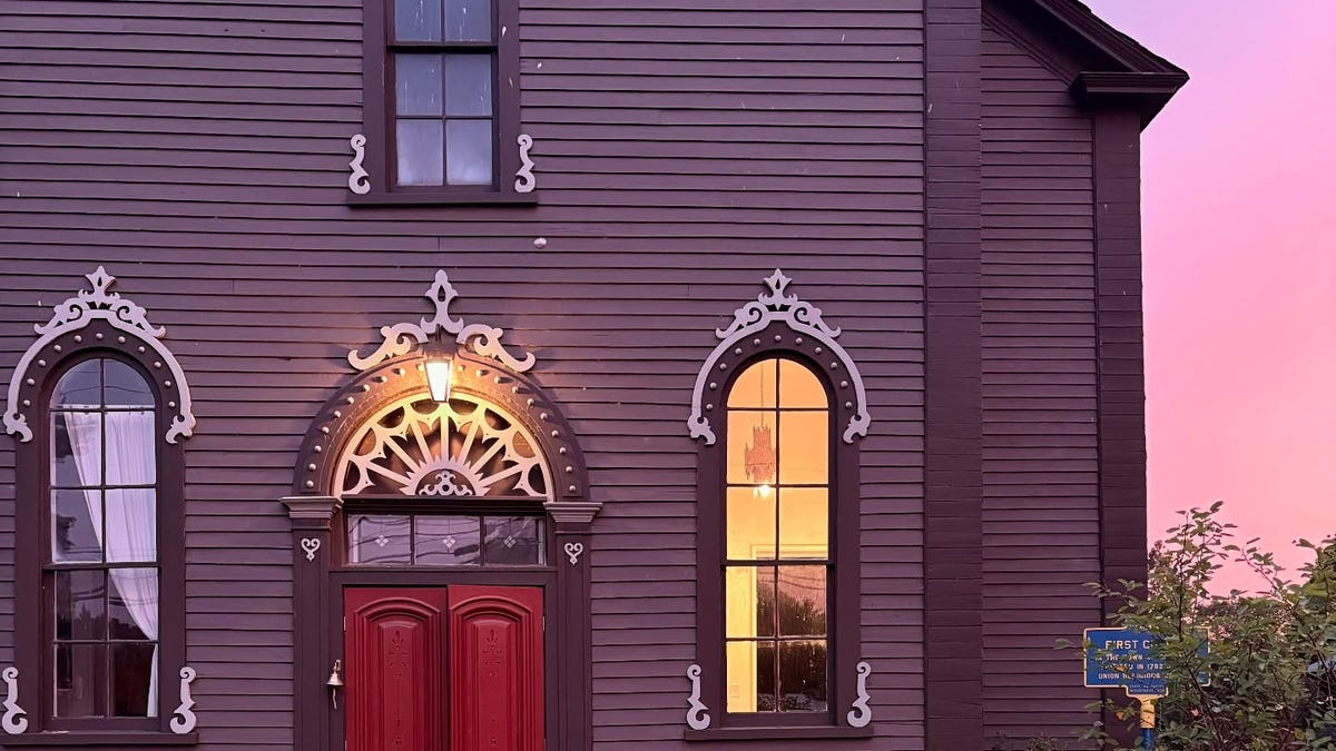 Welsh Hall, the historic church converted into a residence in Granville, New York