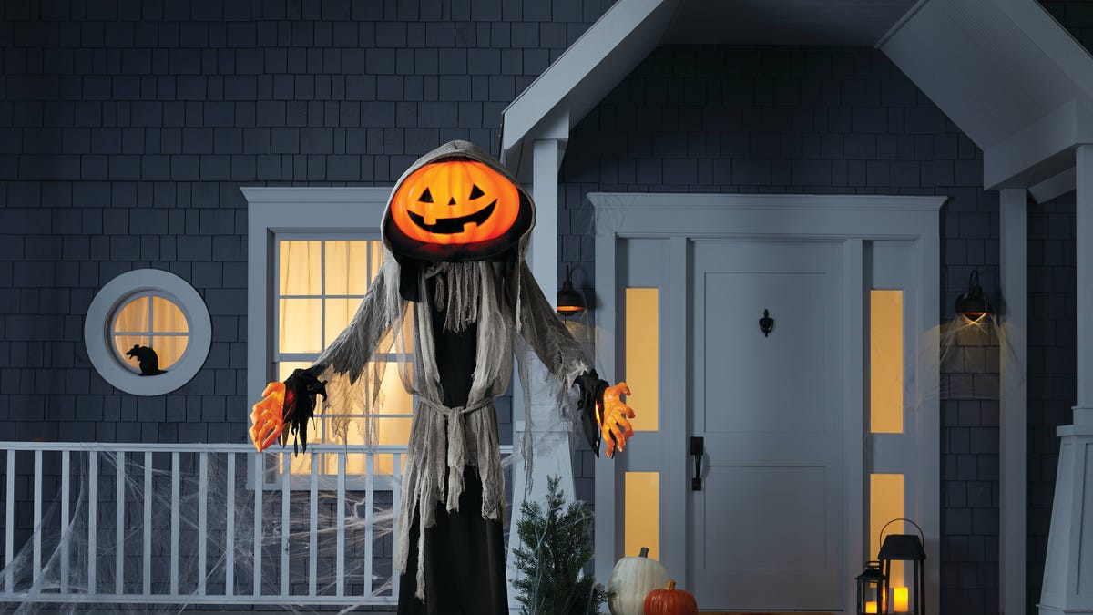 Lewis the Pumpkin King Halloween decoration at Target