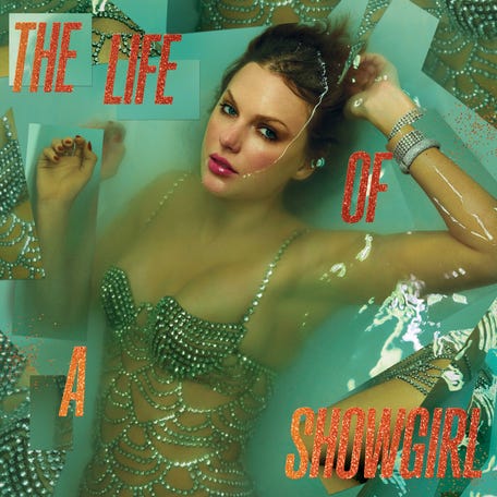 Taylor Swift announced her 12th studio album, "The Life of a Showgirl," will drop Oct. 3.
