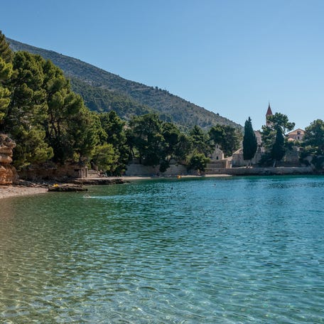 Croatia is known for its gorgeous coastline.