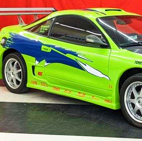 The Mitsubishi Eclipse from The Fast and The Furious.