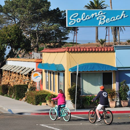 Solana Beach is located between Del Mar and Encinitas.