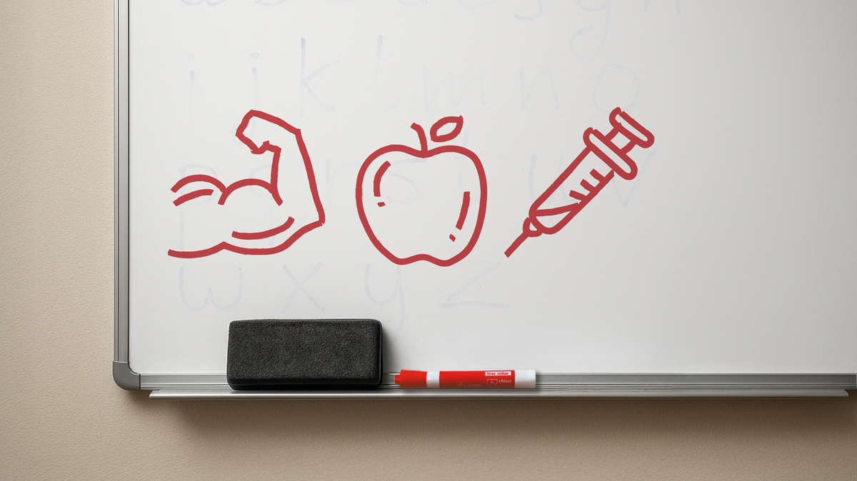 Back to school guide for fitness, curriculum, nutrition and vaccines.