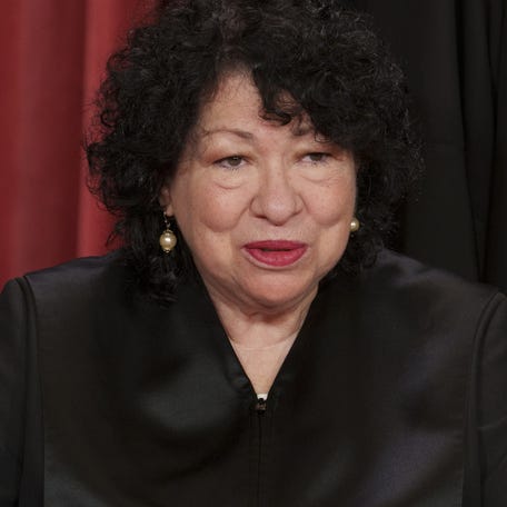 Supreme Court Associate Justice Sonia Sotomayor.