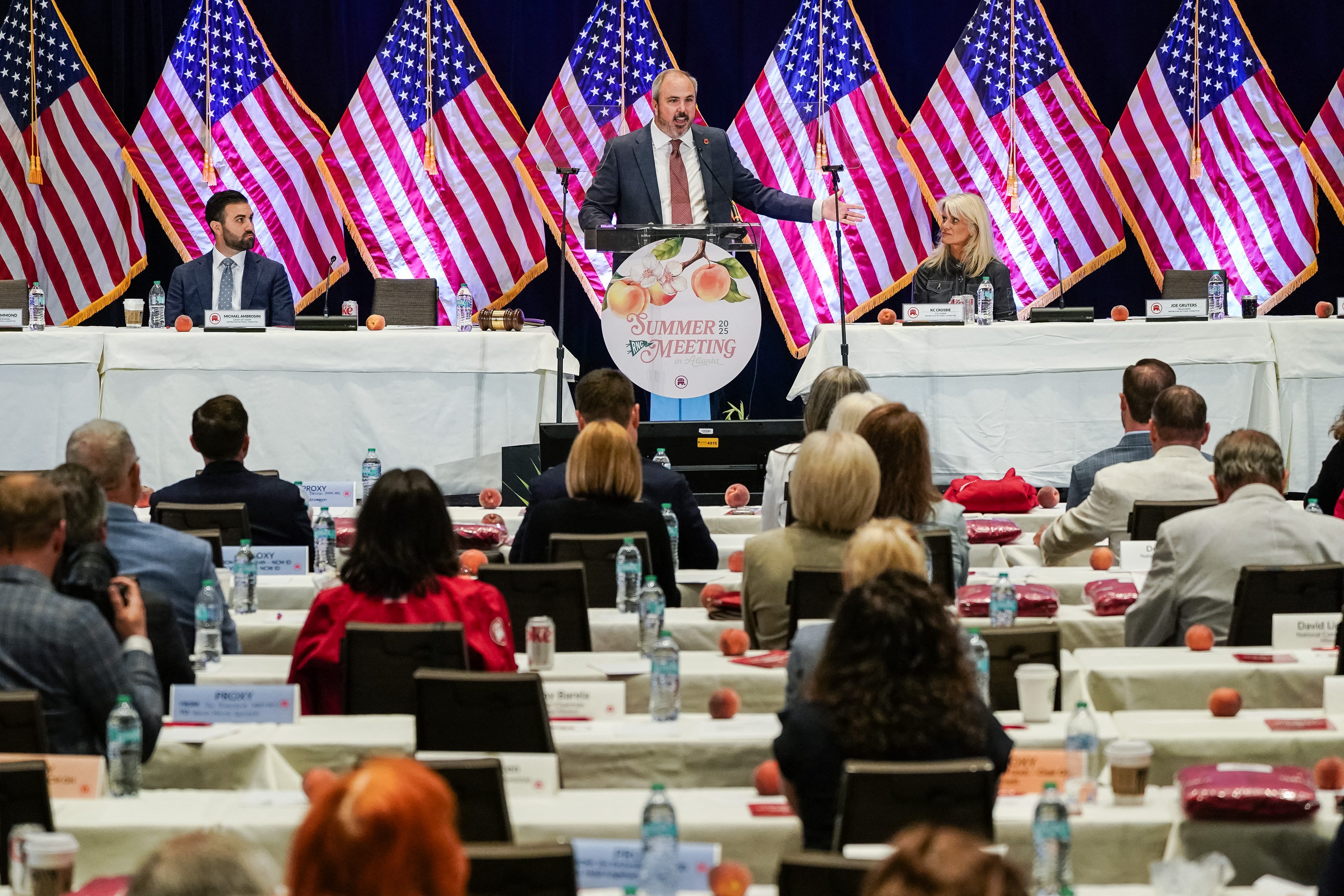 Joe Gruters chosen as the Republican National Committee's new chairman at Atlanta event