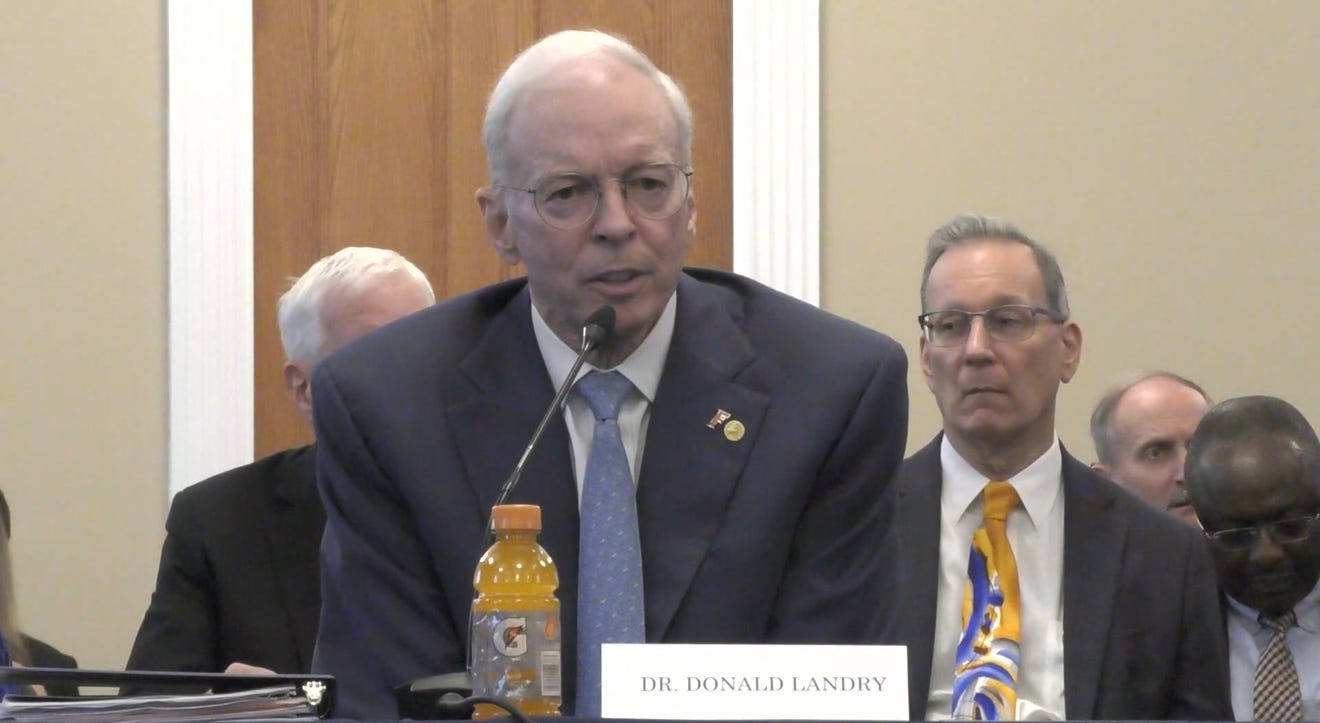 University of Florida taps Columbia’s Donald Landry interim president