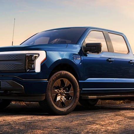 The 2025 Ford F-150 Lightning.