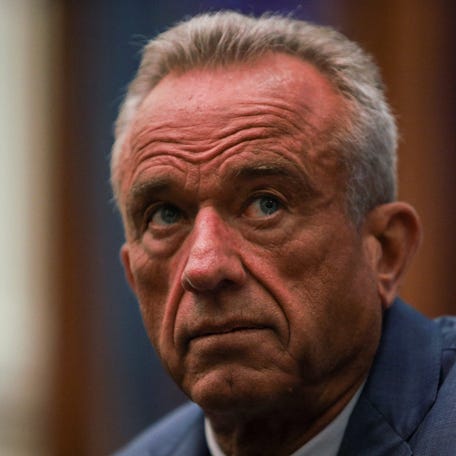 U.S. Health and Human Services (HHS) Secretary Robert F. Kennedy Jr. attends a press conference with Texas Governor Greg Abbott (not pictured) at the State Capitol in Austin, Texas, U.S., August 28, 2025.