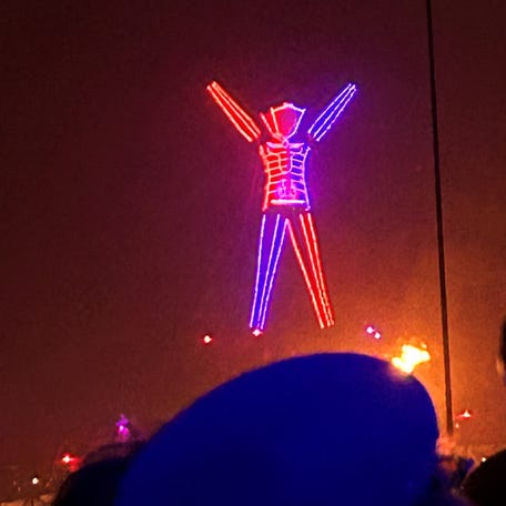 Moments from Burning Man 2025 on the playa in Nevada's Black Rock Desert on Aug. 30, 2025.