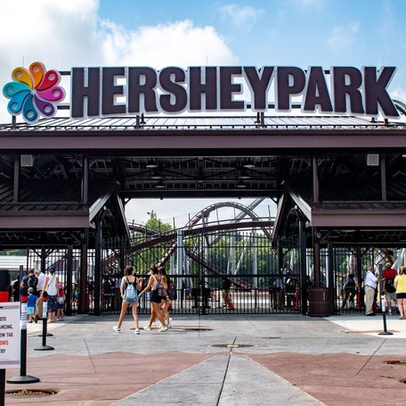 Hersheypark in Hershey, Pennsylvania, on July 9, 2020.