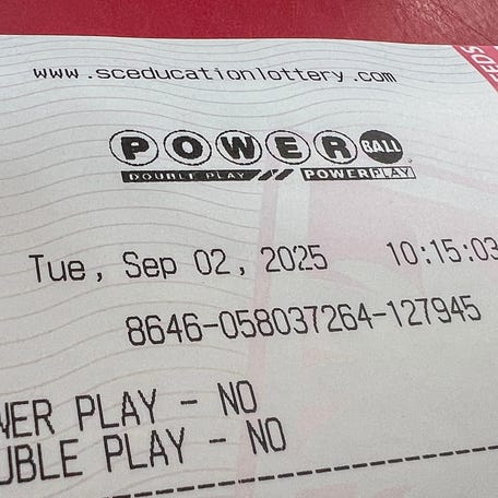 South Carolina Education Lottery Powerball is up to a $1.3 billion drawing Wednesday, September 3 night.