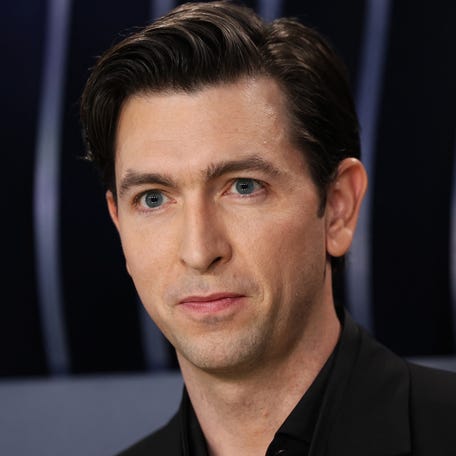 Nicholas Braun attends the 30th Screen Actors Guild Awards in Los Angeles on Feb. 24, 2024.
