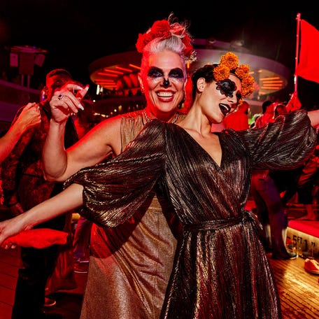 Guests can celebrate Halloween on select Virgin Voyages cruises.