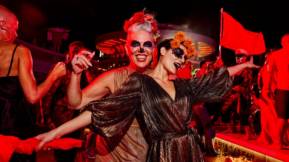 Guests can celebrate Halloween on select Virgin Voyages cruises.