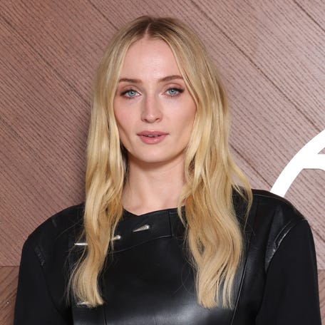 Sophie Turner attends the Louis Vuitton womenswear fall/winter 2025-2026 show during Paris Fashion Week on March 10, 2025, in Paris.
