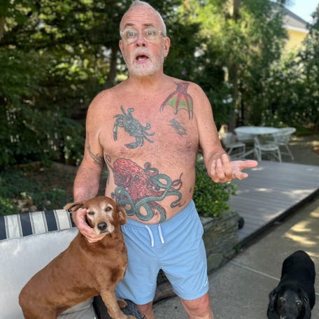 Richard Hatch, of "Survivor" and reality television fame, sat down with Mark Patinkin in Newport to talk about where his life is now.