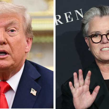 President Donald Trump escalated a long-running feud with comedian Rosie O'Donnell.