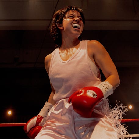 Sydney Sweeney plays boxer Christy Martin in the sports biopic "Christy."