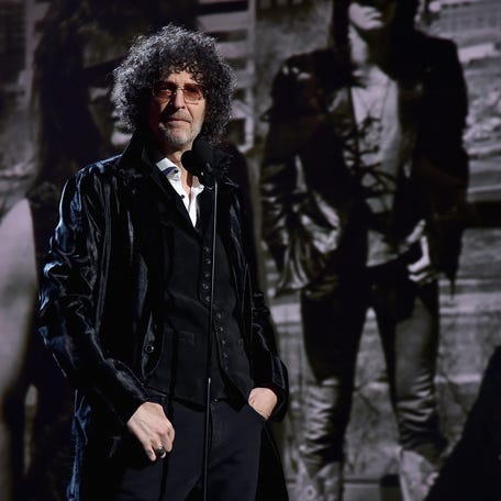 Howard Stern speaks during the 33rd Annual Rock & Roll Hall of Fame Induction Ceremony at Public Auditorium on April 14, 2018 in Cleveland, Ohio.