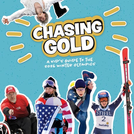 USA TODAY Sports has crafted a hardcover children's book previewing the Milan and Cortina Winter Games. It is called "Chasing Gold: A Kid's Guide to the 2026 Winter Olympics."