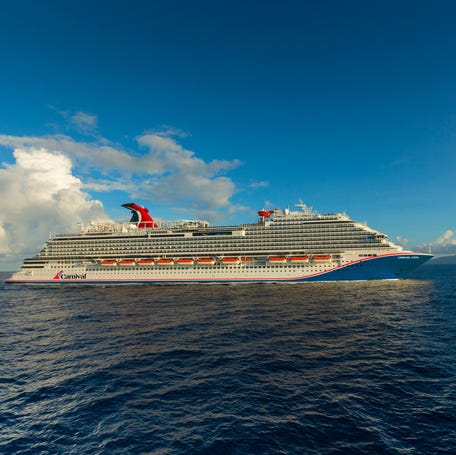 The Carnival Vista cruise ship.