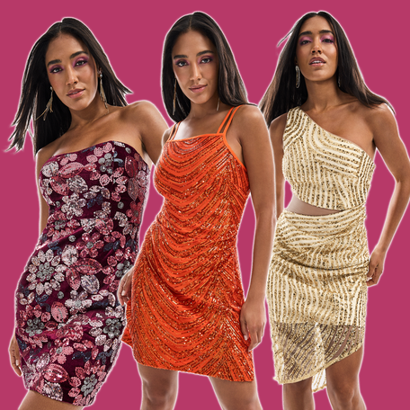 Shop the new Bob Mackie x JCPenney collection featuring red carpet-inspired dresses, jumpsuits and gowns—all under $300 and in sizes 2-24.