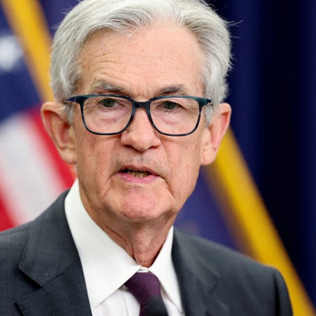 Federal Reserve Chair Jerome Powell speaks during a press conference following the issuance of the Federal Open Market Committee's statement on interest rate policy in Washington, D.C. on July 30, 2025.