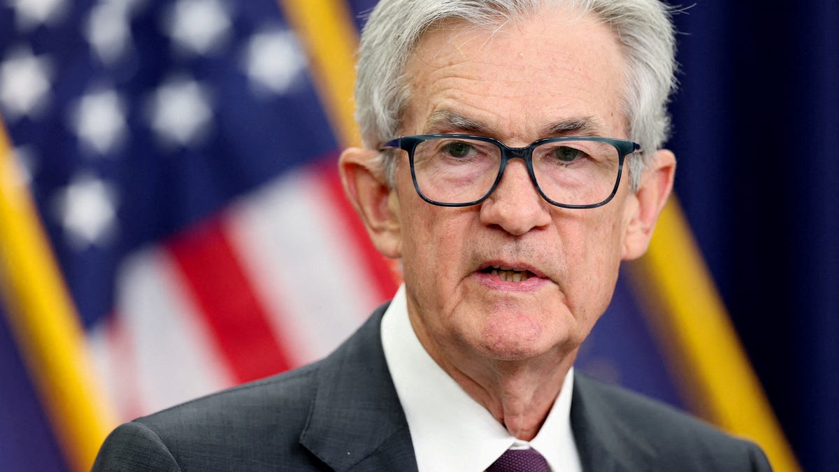 Federal Reserve Chair Jerome Powell speaks during a press conference following the issuance of the Federal Open Market Committee's statement on interest rate policy in Washington, D.C. on July 30, 2025.