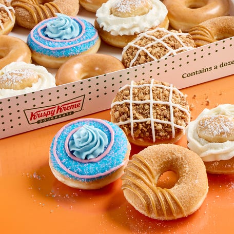 Krispy Kreme has unveiled a new doughnut collection inspired by the sights, smells, and tastes of a fall fair.