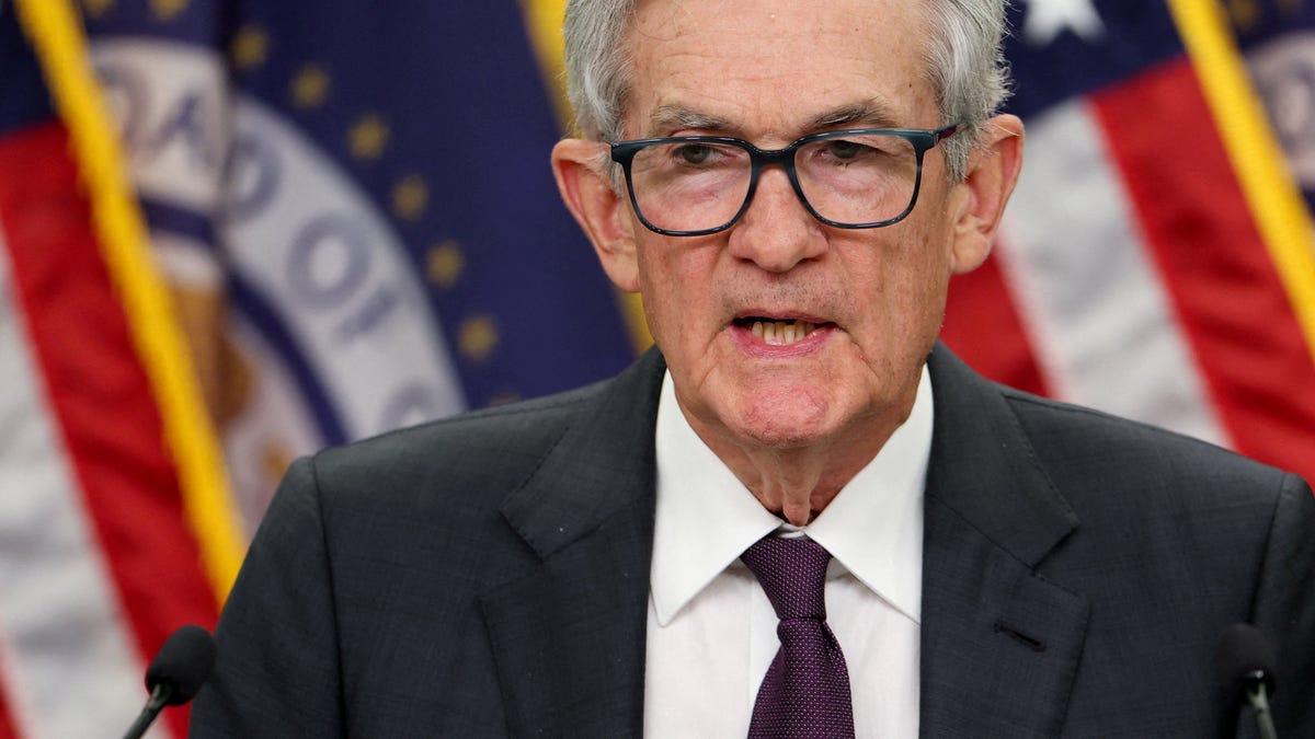 Federal Reserve Chair Jerome Powell speaks during a press conference following the issuance of the Federal Open Market Committee's statement on interest rate policy in Washington, D.C. on July 30, 2025.
