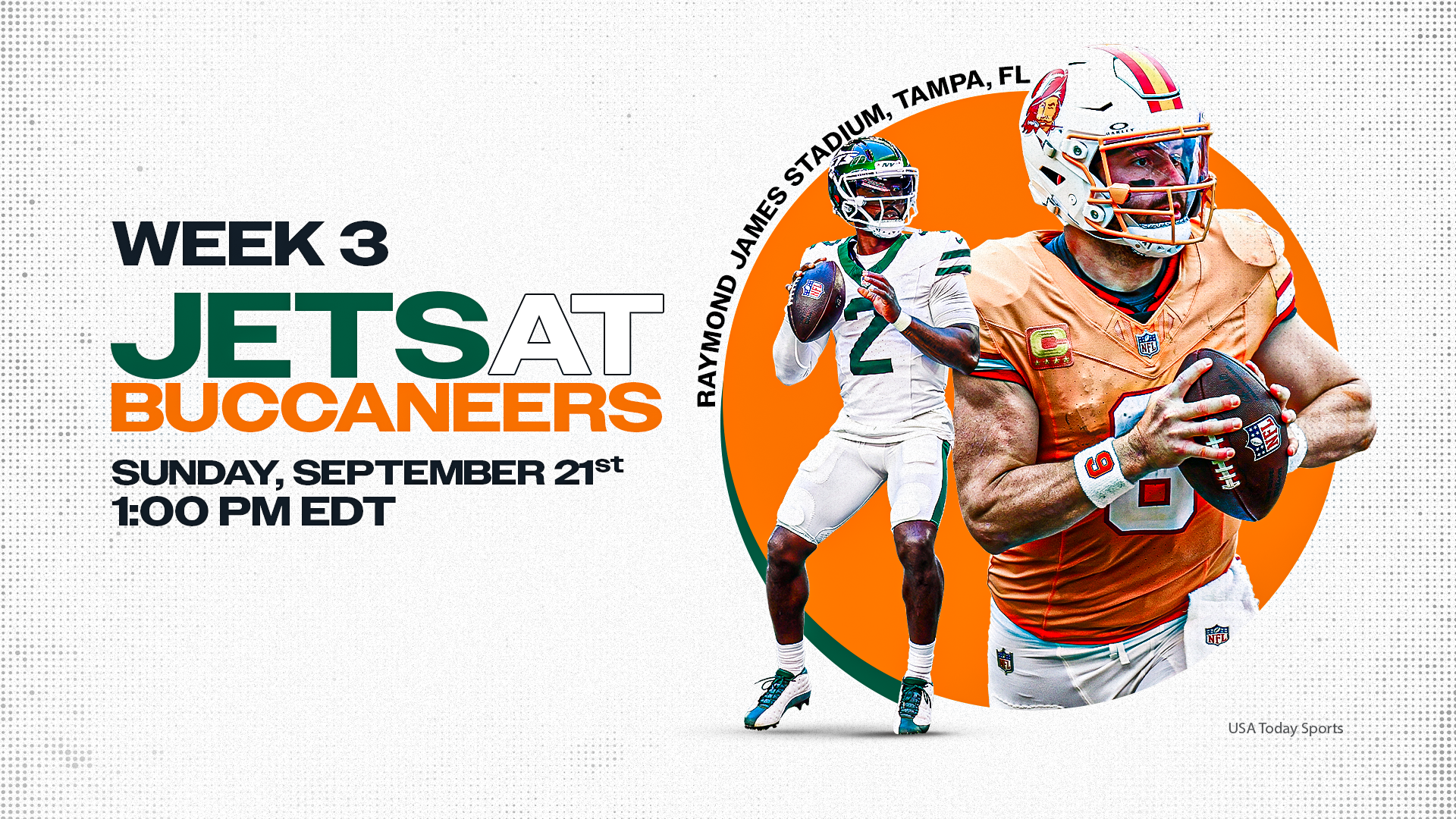 ¿En qué canal de televisión está Bucs vs. Jets hoy? Hora, horario de televisión