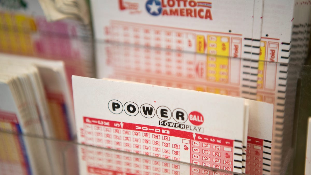 Powerball tickets at Jack's Country Maid Deli in Wilmington in May 2022.