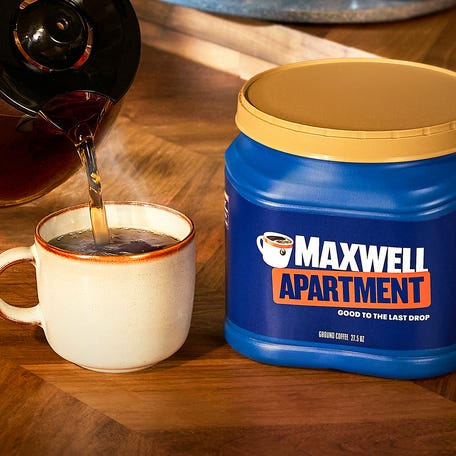 The classic coffee brand Maxwell House will offer a special limited-edition Maxwell Apartment canister, targeting apartment dwellers.