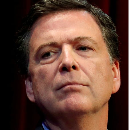 President Donald Trump and former FBI Director James Comey.