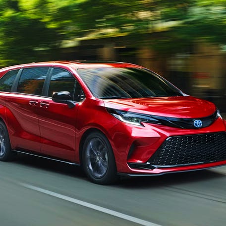 The 2025 Toyota Sienna.