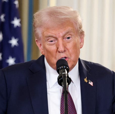 President Donald Trump at the White House in Washington, DC, on Sept. 29, 2025.