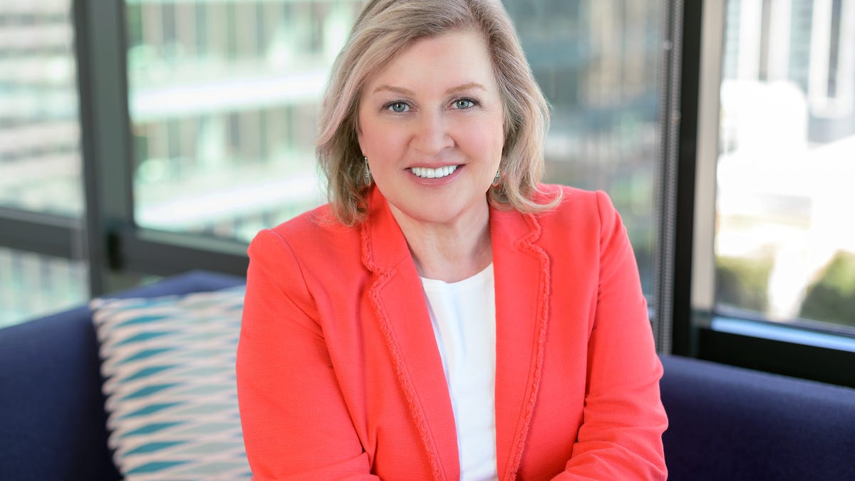 Sarah Chavarria, CEO and president of Delta Dental Insurance Company, says talking about menopause at work helps employees feel more comfortable talking about their own symptoms.