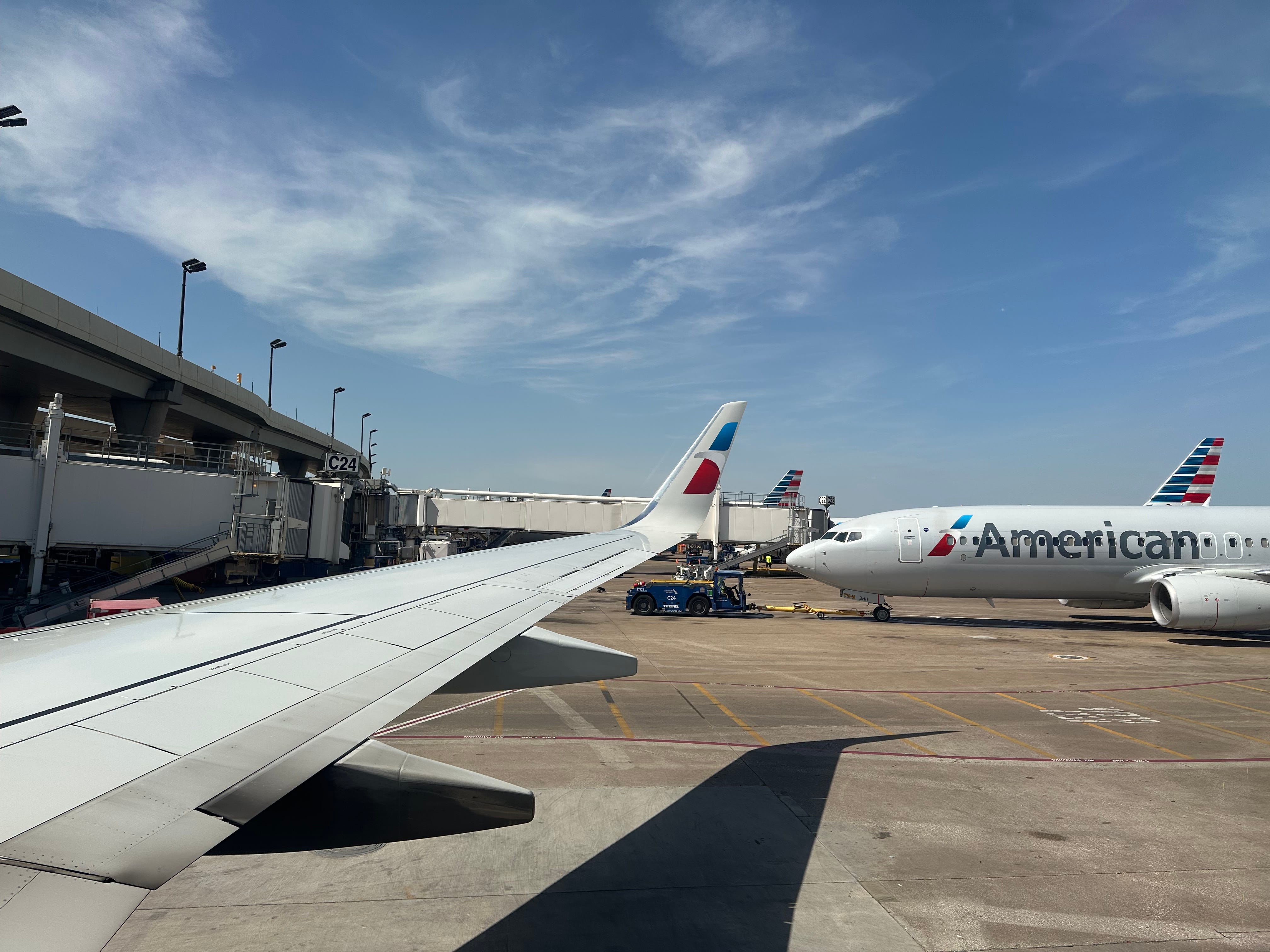 You can search flights on American Airlines by trip type, not airport