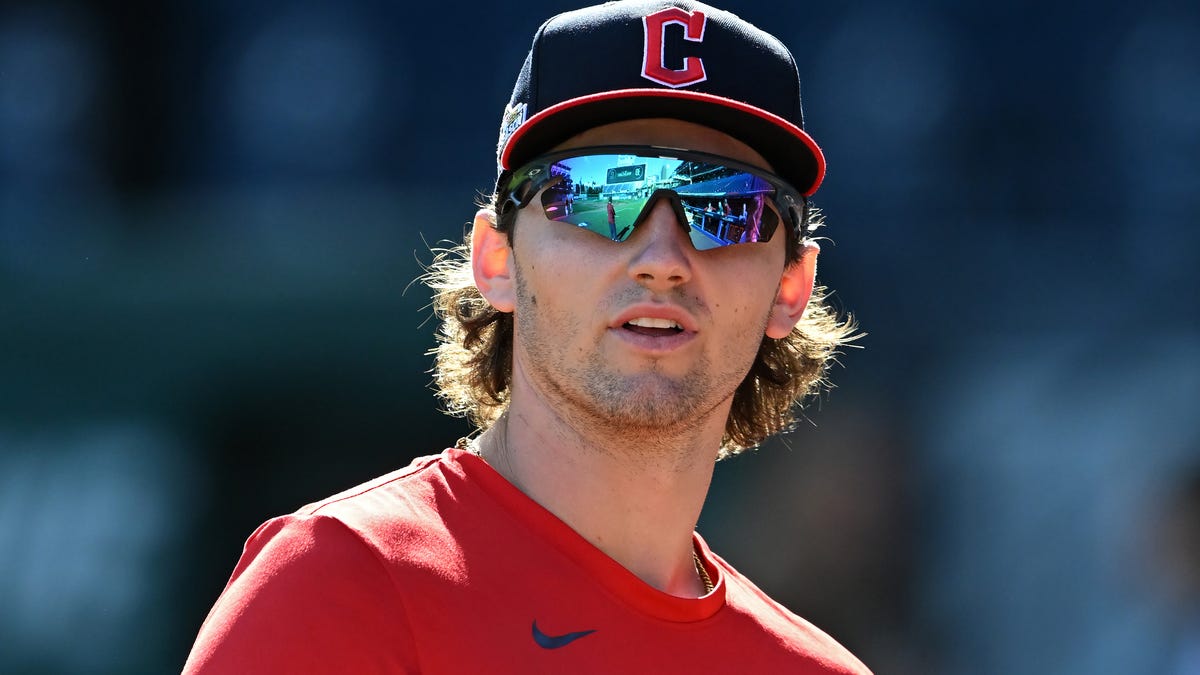 Chase DeLauter to make MLB debut with Guardians in playoffs: Injury update, stats