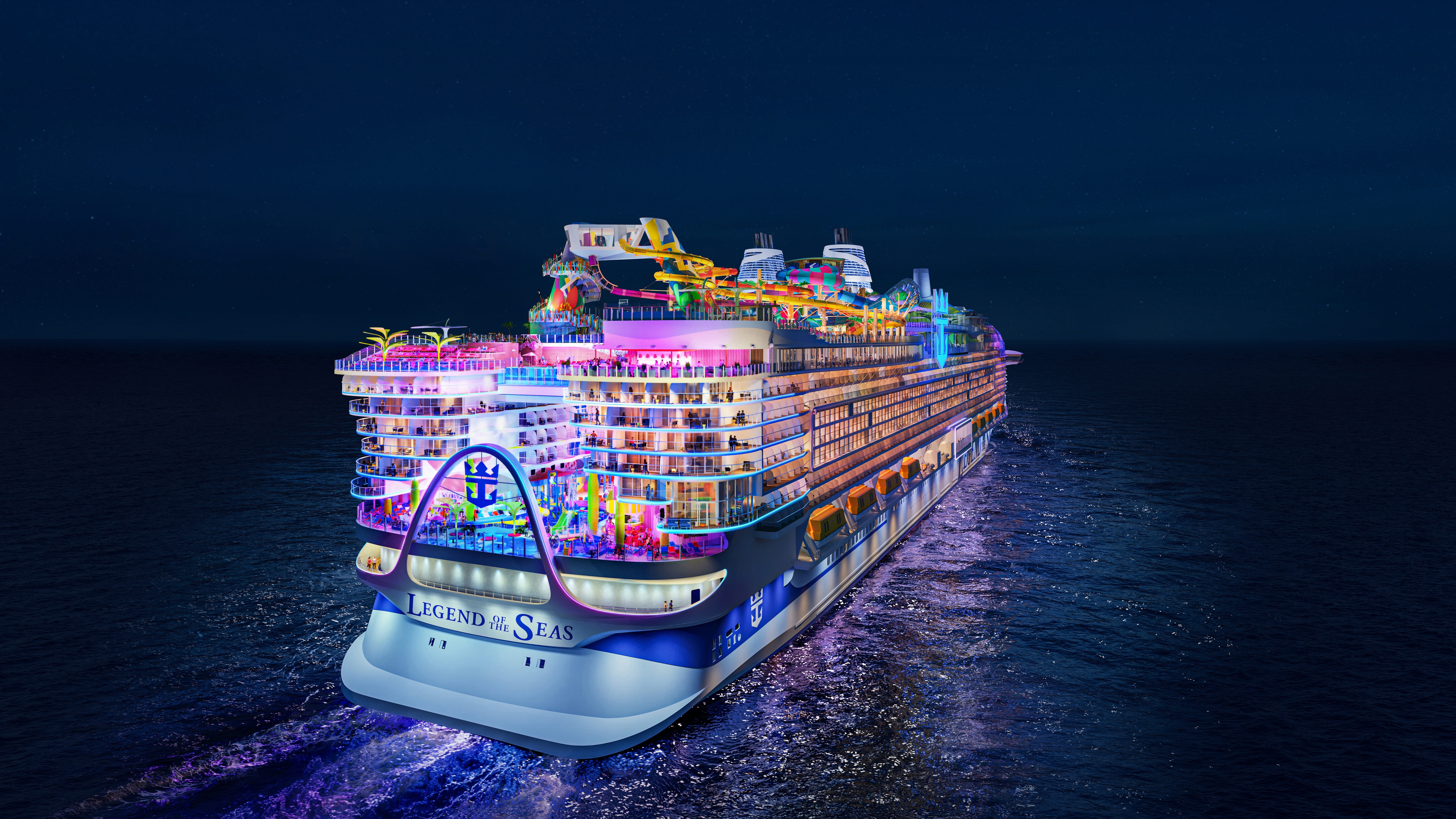 A first look at new features on Royal Caribbean’s next cruise ship