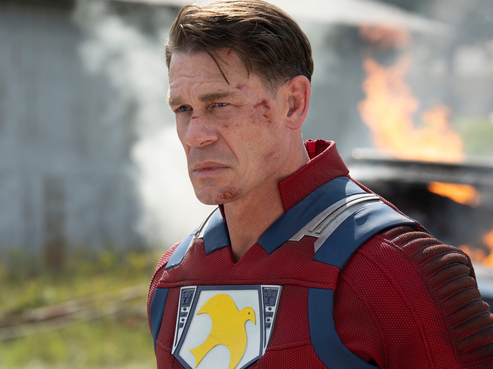 John cena as Chris Smith in Season 2 of 'Peacemaker.'