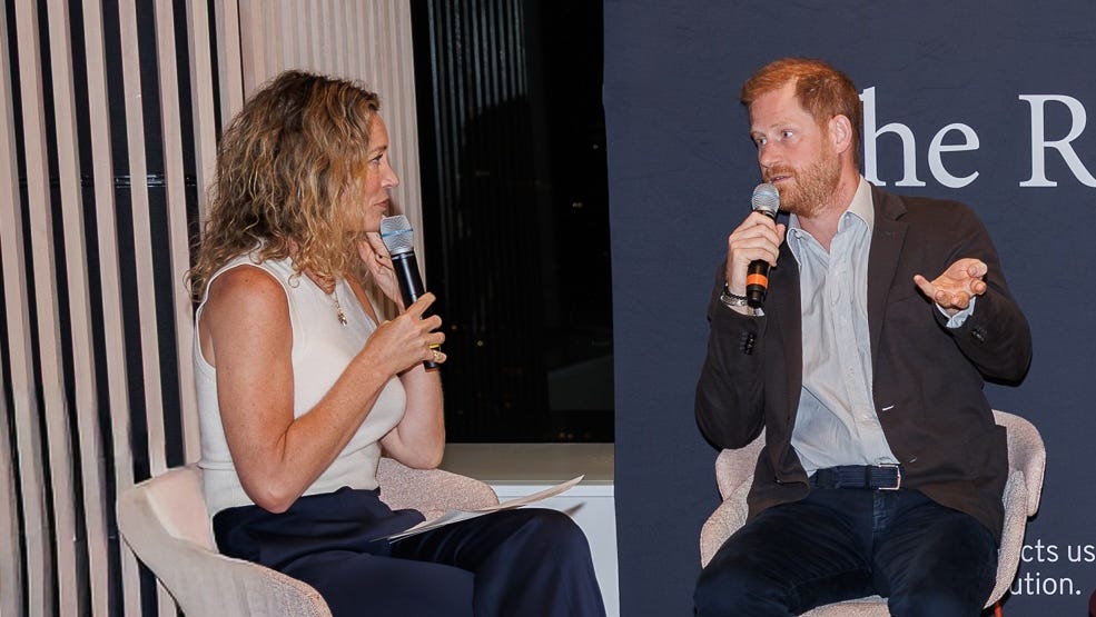 Prince Harry makes surprise appearance to discuss men’s mental health Prince Harry makes surprise appearance to discuss men’s mental health