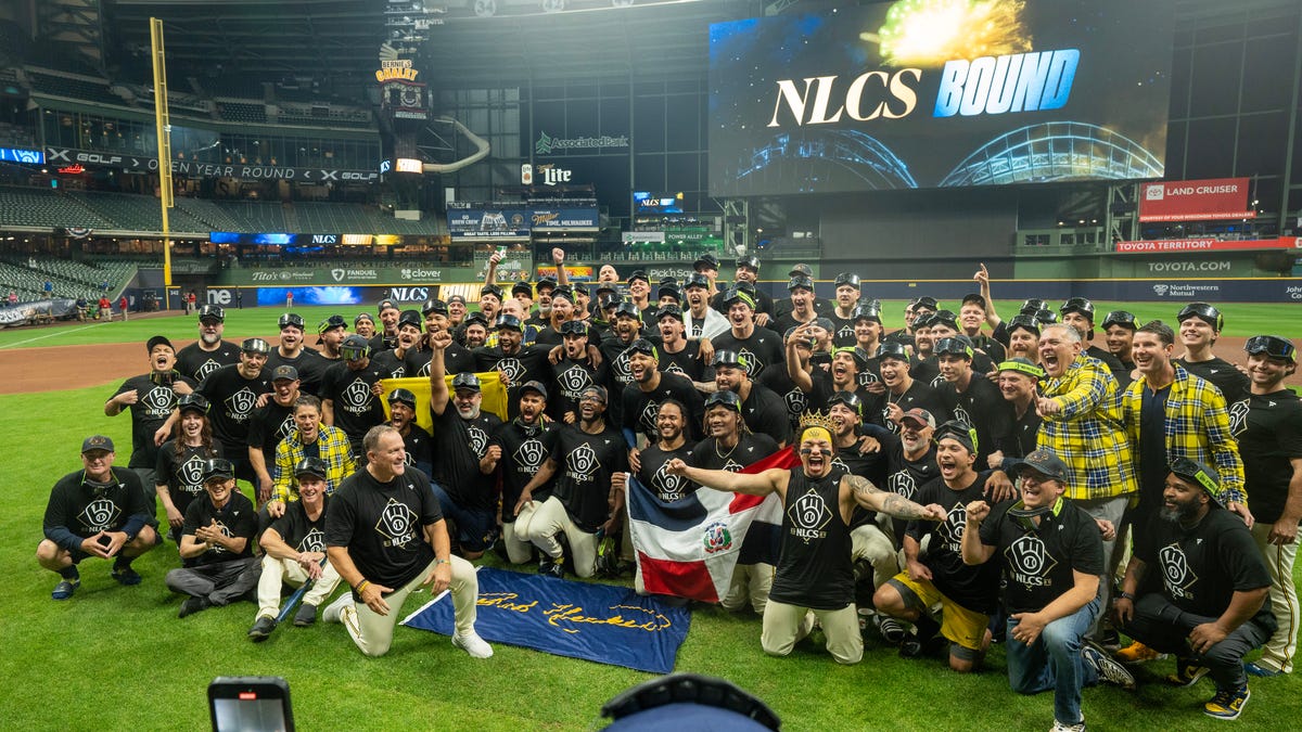 CC Sabathia and more Wisconsin sports stars celebrate the Brewers playoff series win over the Cubs CC Sabathia and more Wisconsin sports stars celebrate the Brewers playoff series win over the Cubs