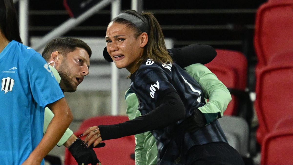 USWNT star Trinity Rodman injured during Washington Spirit Concacaf W Champions Cup match