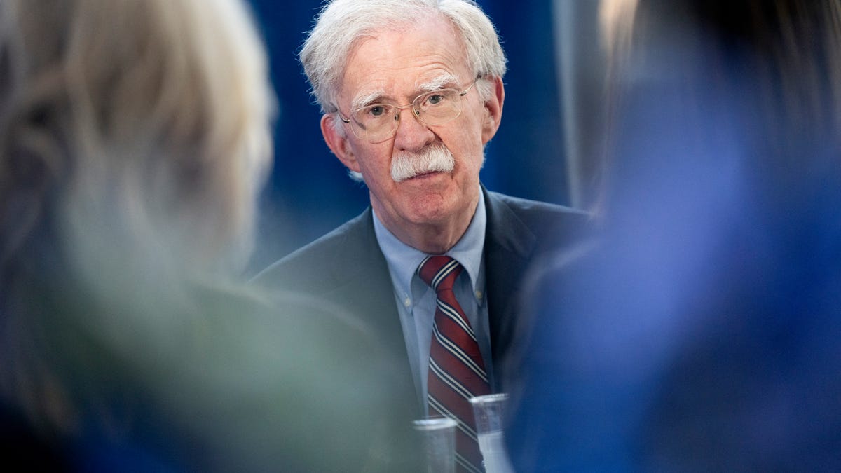 American National Security Advisor John Bolton attends the Danish Business Annual Day in Copenhagen, on September 4, 2025.